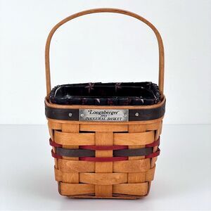 LONGABERGER 1993 INAUGURAL BASKET LINER RETIRED